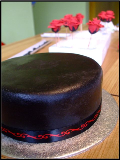 Gluten Free Fondant Covered Cake