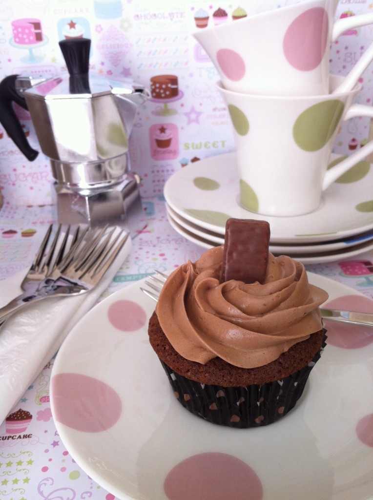 Gluten Free Ferrero Rocher Style Cupcakes