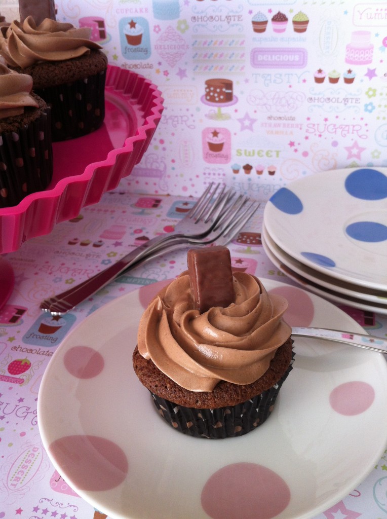 Gluten Free Ferrero Rocher Style Cupcakes