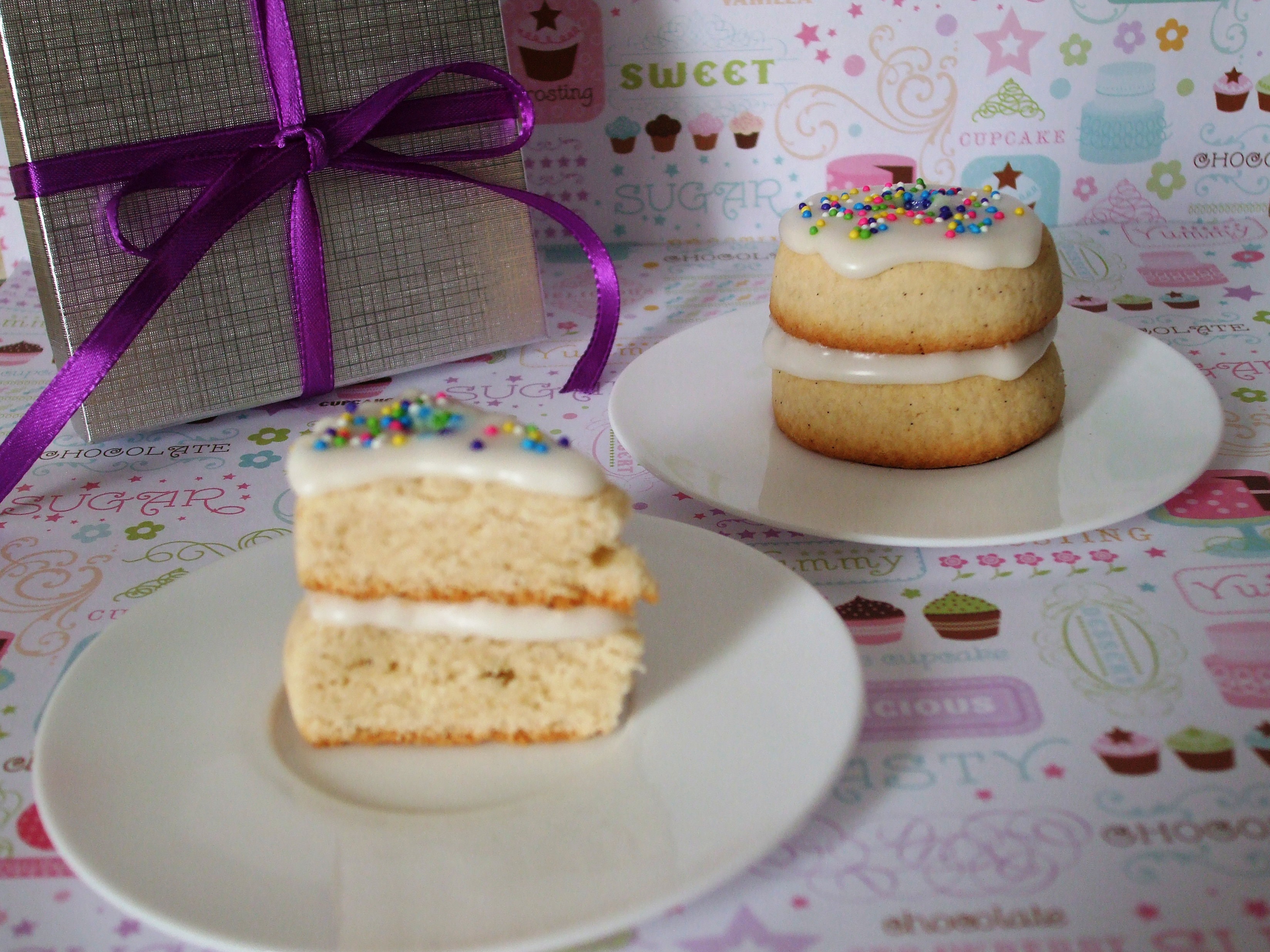 gluten free birthday cookie cake