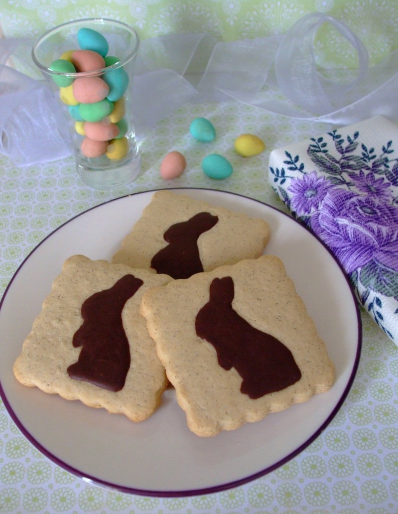 Gluten Free Dairy Free Vanilla Bean Easter Cookie