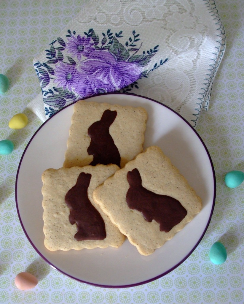 Gluten Free Dairy Free Vanilla Bean Easter Cookie