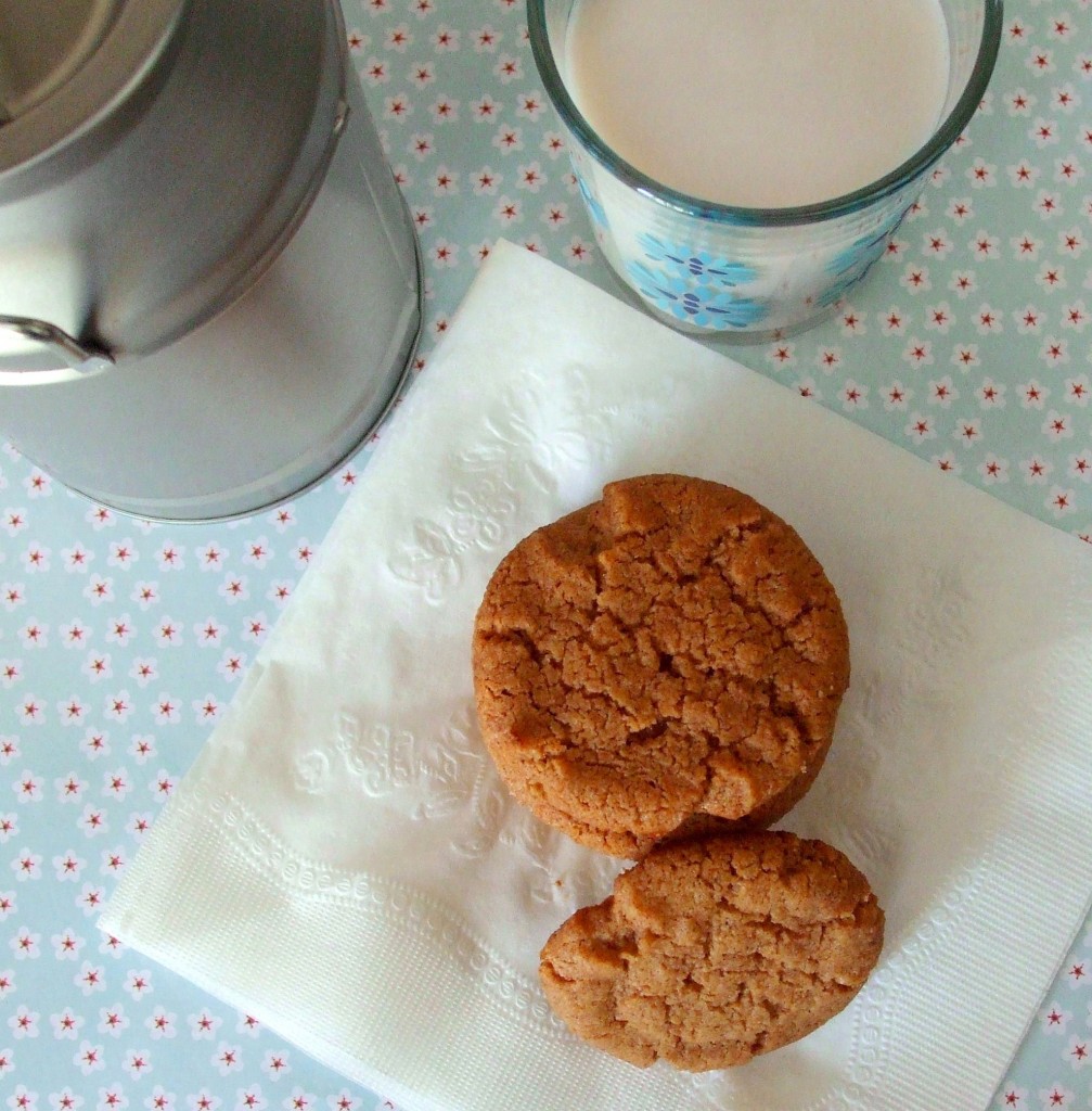 Gluten Free Flourless Almond Butter Cookies