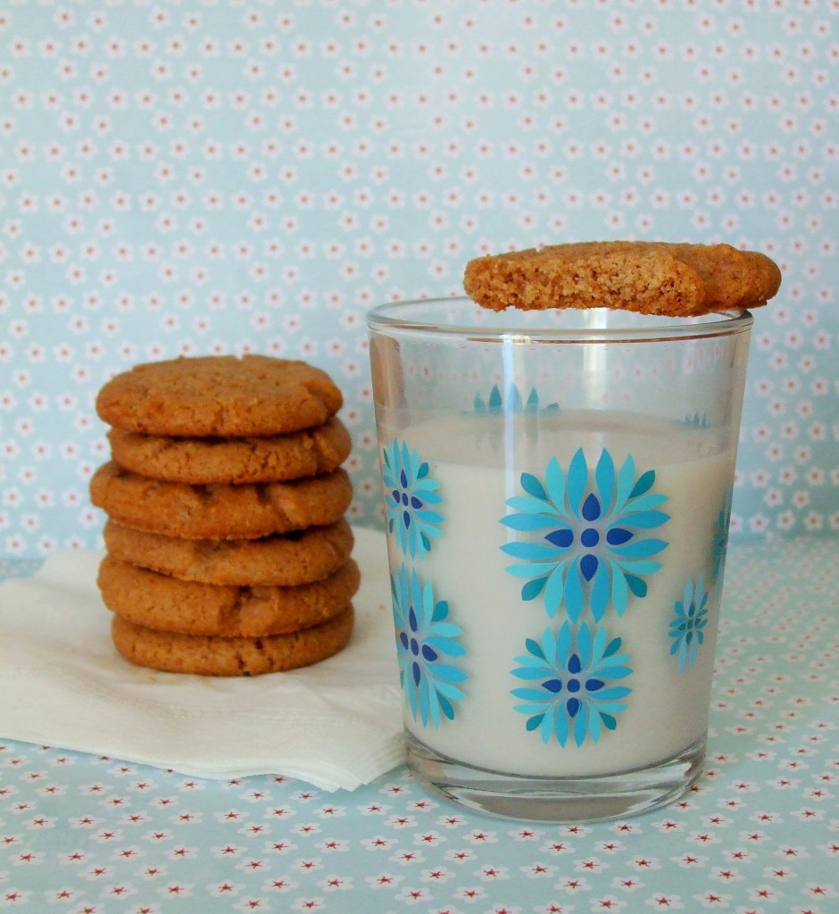 Gluten Free Flourless Almond Butter Cookies