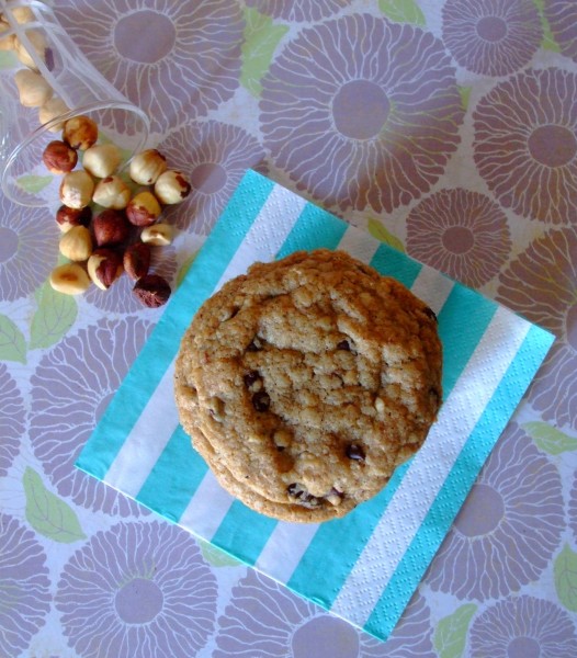 Gluten Free Browned Butter Chocolate Chip Hazelnut Cookies