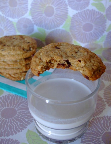 Gluten Free Browned Butter Chocolate Chip Hazelnut Cookies