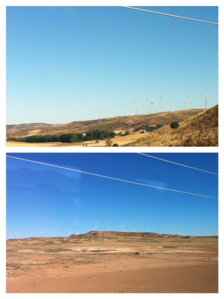 Wind Power all throughout Spain