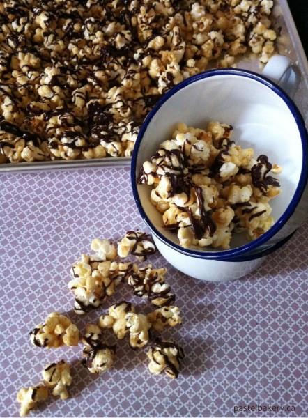 Gluten Free Dairy Free Marshmallow Caramel Popcorn