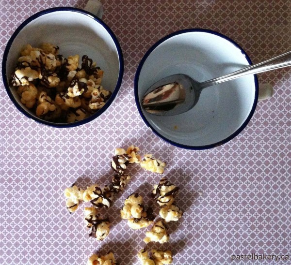 Gluten Free Dairy Free Marshmallow Caramel Popcorn