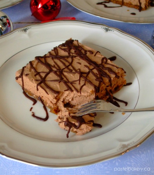 Gluten Free Dairy Free No-Bake Chocolate Gingerbread Cheesecake