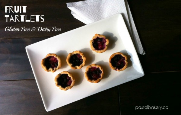 Gluten Free Dairy Free Fruit Tartlets | pastelbakery.ca