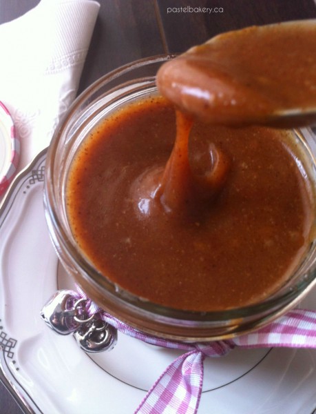 Gluten Free Dairy Free Salted Caramel Sauce-1 | pastelbakery.ca