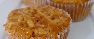 Gluten Free Dairy Free Caramel Apple Spice Muffins